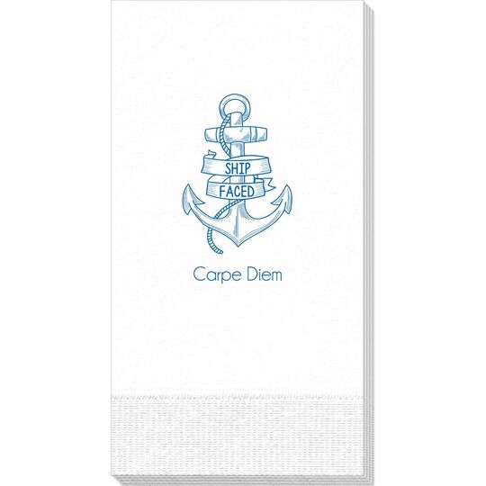 Ship Faced Guest Towels